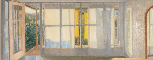 Yellow towels I, Haefligers Cottage by Rachel Ellis