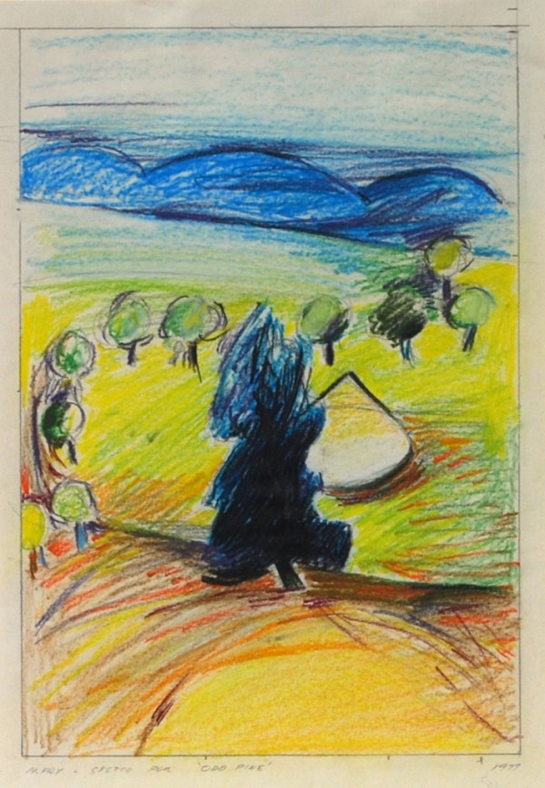 Sketch for 'Odd Pine' by Merrick Fry