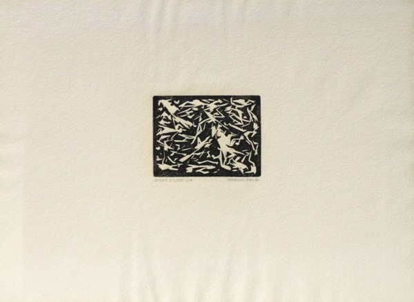 Untitled (Stamp 1. L/Cut) by Merrick Fry
