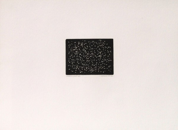 Untitled (Stamp 3. L/Cut ) by Merrick Fry