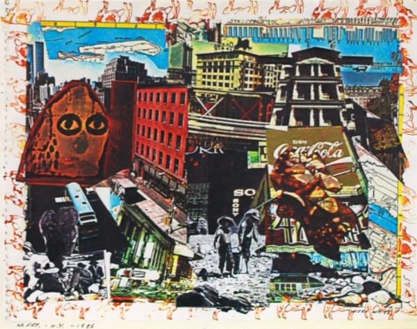 Untitled Collage by Merrick Fry