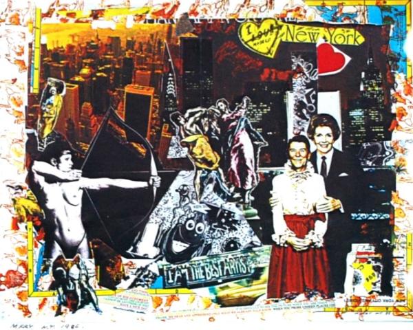 Untitled Collage by Merrick Fry