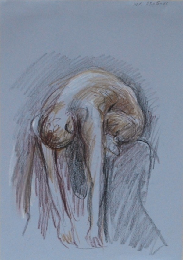 Life Drawing by Merrick Fry