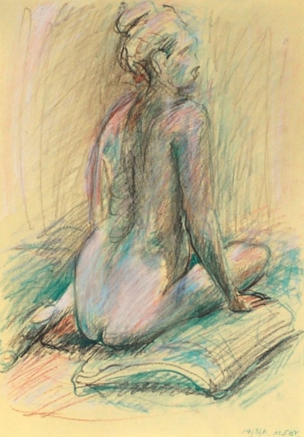 Life Drawing by Merrick Fry