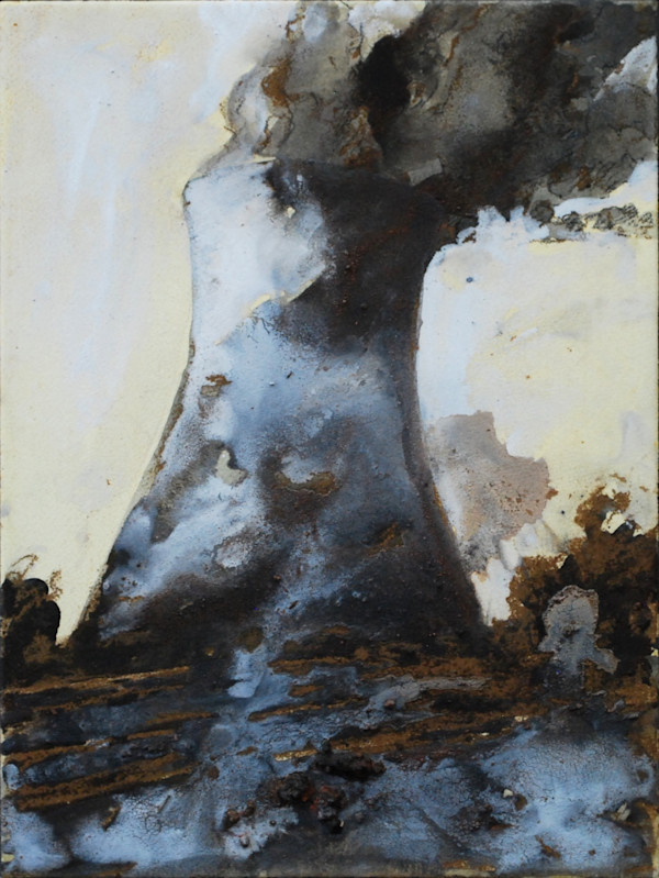 Wanderers in the desert of the real: Wallerawang 2008 (Triptych) by Mandy Martin