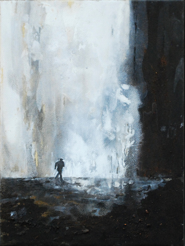Wanderers in the desert of the real: Wallerawang 2008 (Triptych) by Mandy Martin