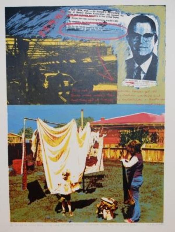 But for the 750,000 people in the World who depend directly on General Motors for their daily bread by Mandy Martin