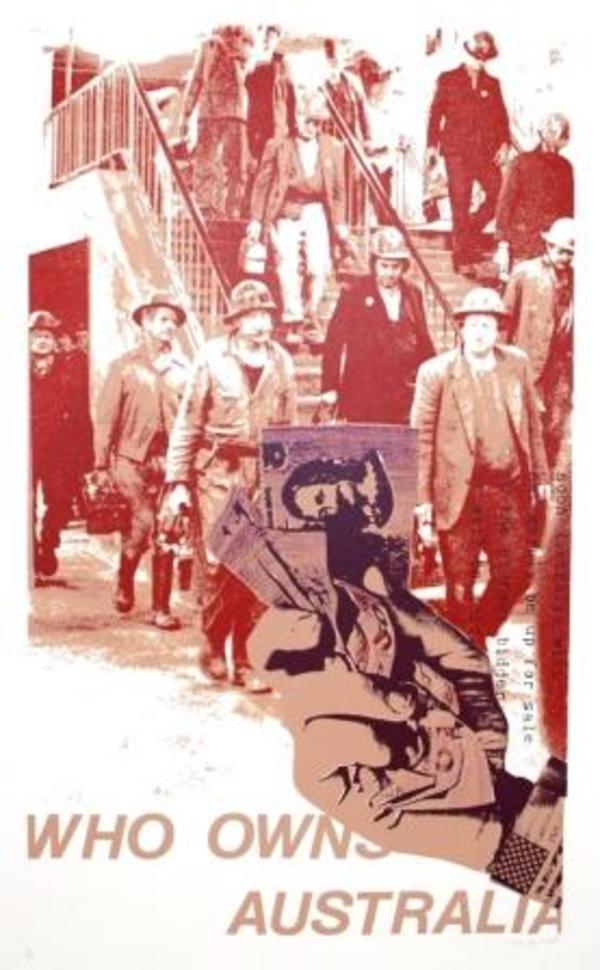 Untitled ?Who owns Australia? by Mandy Martin