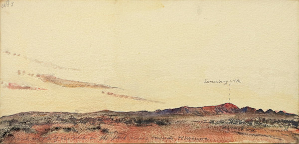 Tibooburra Trip suite 2, No 1 by Mandy Martin