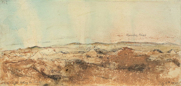 White cliffs to Innamincka, No 2 by Mandy Martin