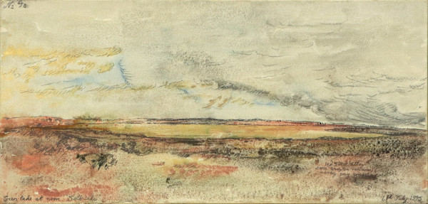 White cliffs to Innamincka, No 4a by Mandy Martin