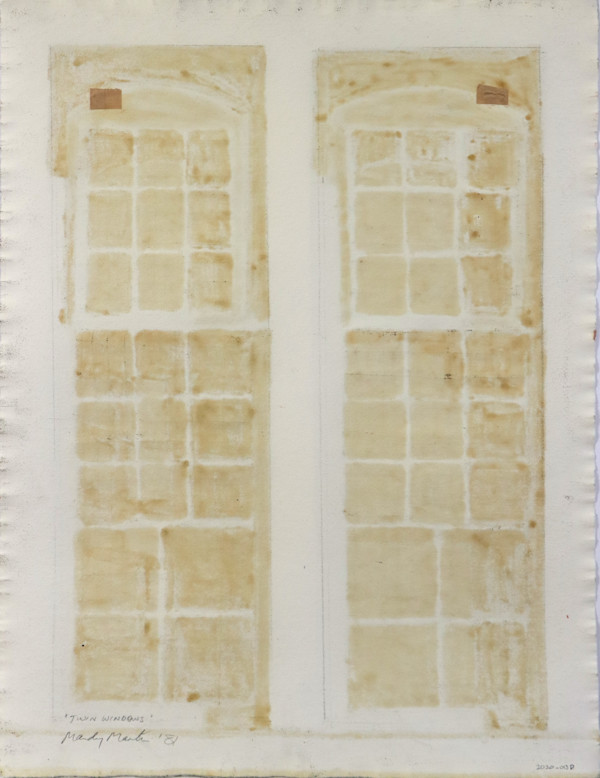 Twin windows by Mandy Martin