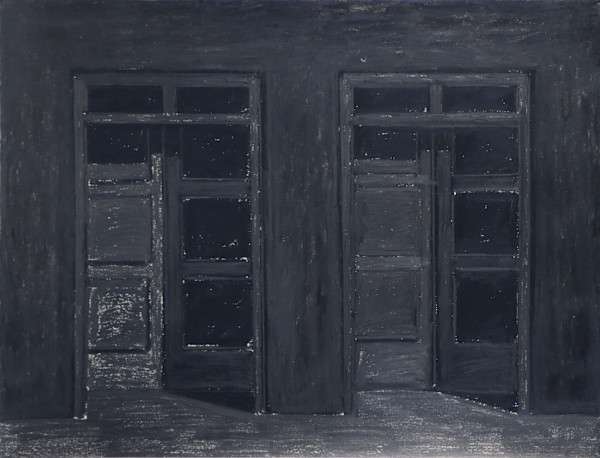 Black doors by Mandy Martin