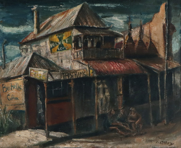 St. Pauls terrace, Brisbane by Margaret Hannah Olley