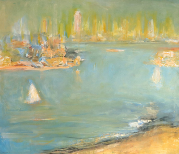 May Morning No. 2 (The Harbour from Lane Cove) by Lloyd Rees
