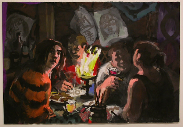 Dinner at Hill End by Wendy Sharpe