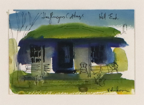 Haefligers Cottage, Hill End by Rosemary Valadon