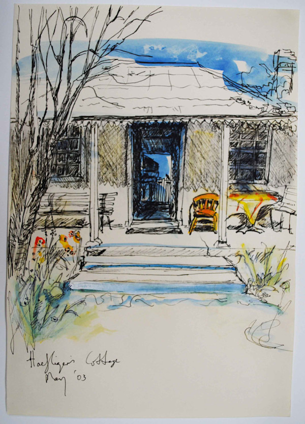 Haefligers Cottage by Rosemary Valadon