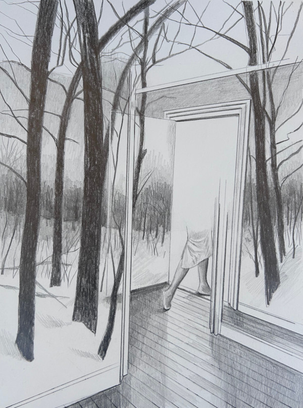 Winter Woods by Bekka Teerlink