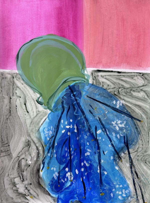 In Flow (Spilled Flowers) by Jenn Dierdorf
