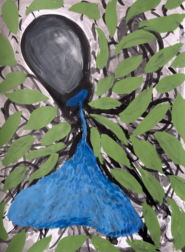 Shared and Supported (Spilled Flowers) by Jenn Dierdorf