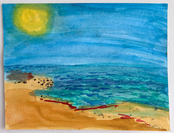 Remembering The Beach In Cuba by Jenn Dierdorf
