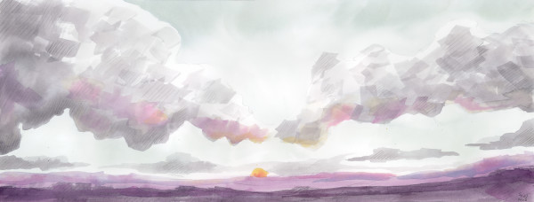 "Cloud Collision" by Sydney Turner