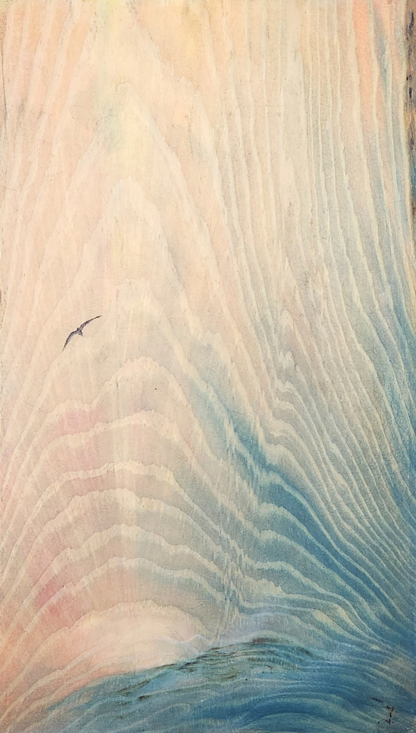 Sea spray sunrise by Joy Grant