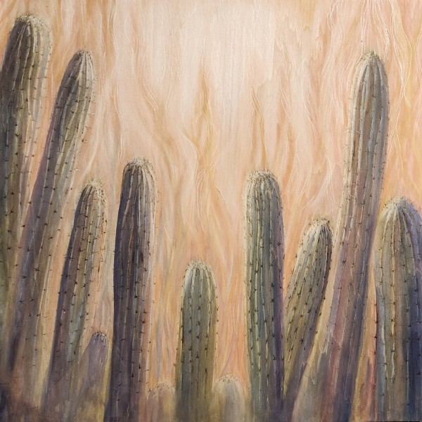 Cactus Fire by Joy Grant