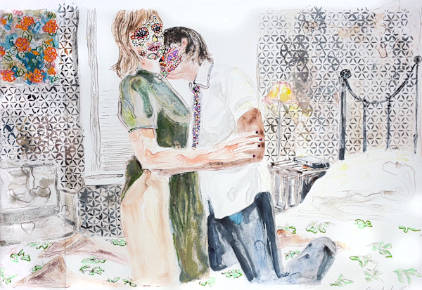 Untitled 5 - Immortal 25 by Joan Cox