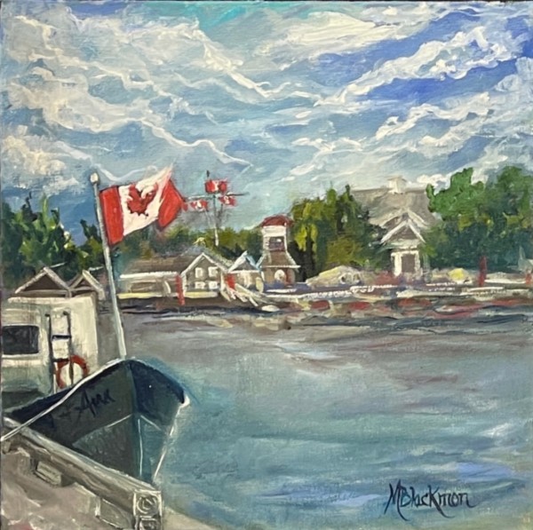 Gimli Harbour - Before The Storm by Michelle Blackmon