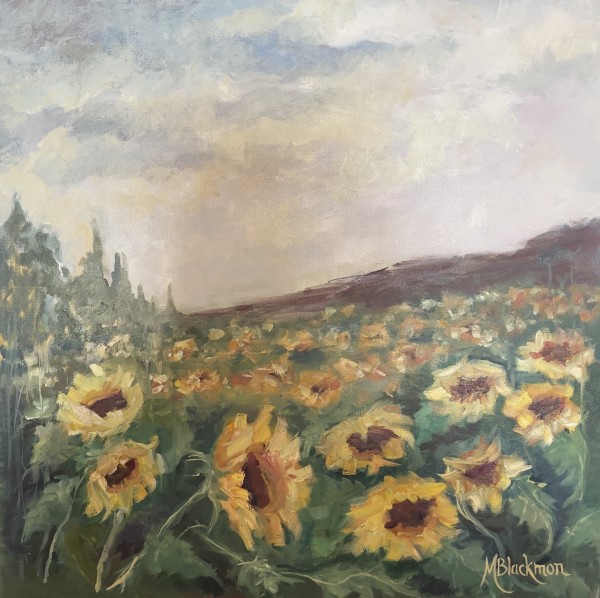 Sunflowers Qu'Appelle Valley by Michelle Blackmon