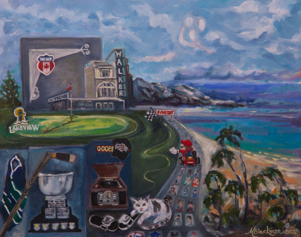 Tribute To Jordan Long Time Running by Michelle Blackmon