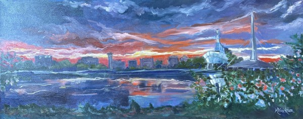 Winnipeg Skyline by Michelle Blackmon