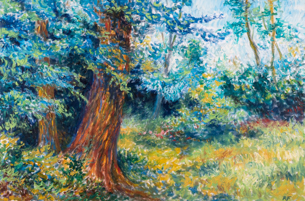 The Forest - Woodmere Scene by Feuer Art Collection