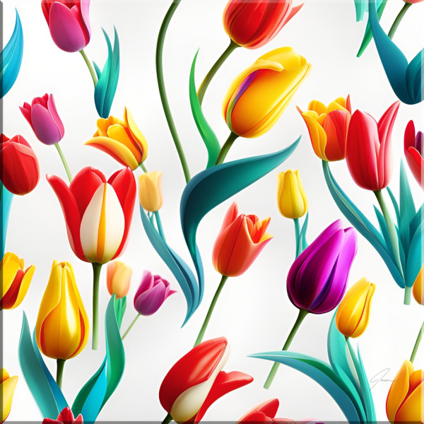 Tulips by The Tasty Tile Company