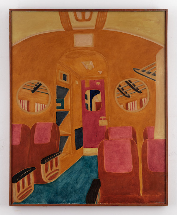 Train Interior 2 by Phyllis Krim