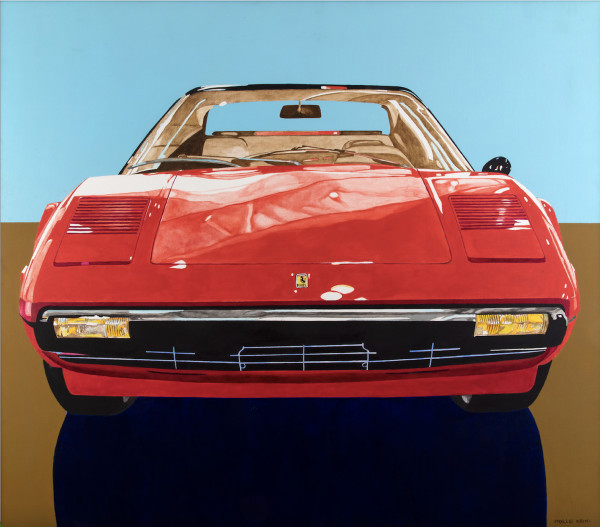 Red Ferrari by Phyllis Krim