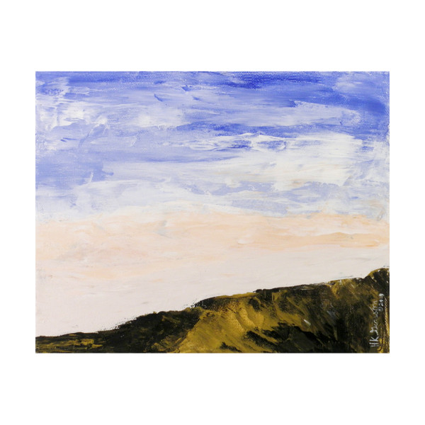 Dakota Skies 3 Landscape Painting by Helena Kuttner-Giasson