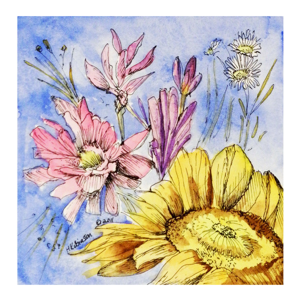 Flower Dance III by Helena Kuttner-Giasson