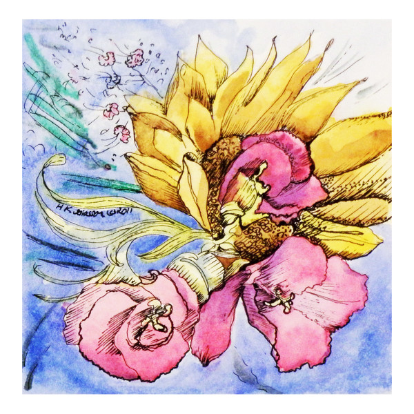 Flower Dance IV by Helena Kuttner-Giasson