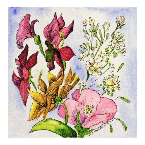 Flower Dance VI by Helena Kuttner-Giasson
