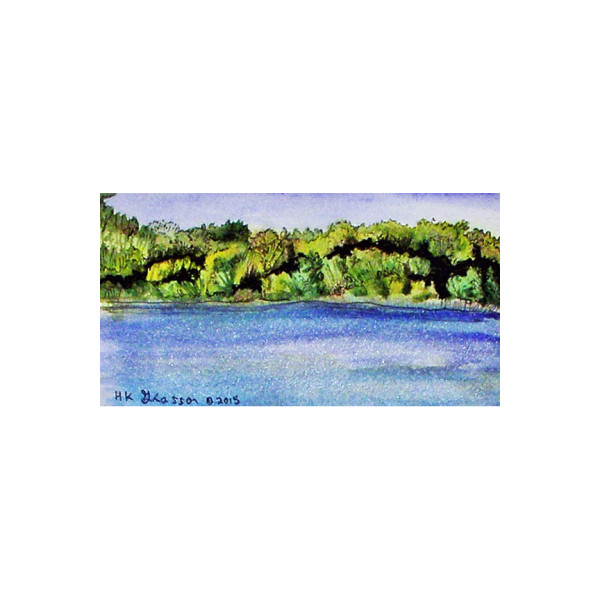 Huron River View by Helena Kuttner-Giasson