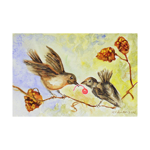 Sharing Bird by Helena Kuttner-Giasson