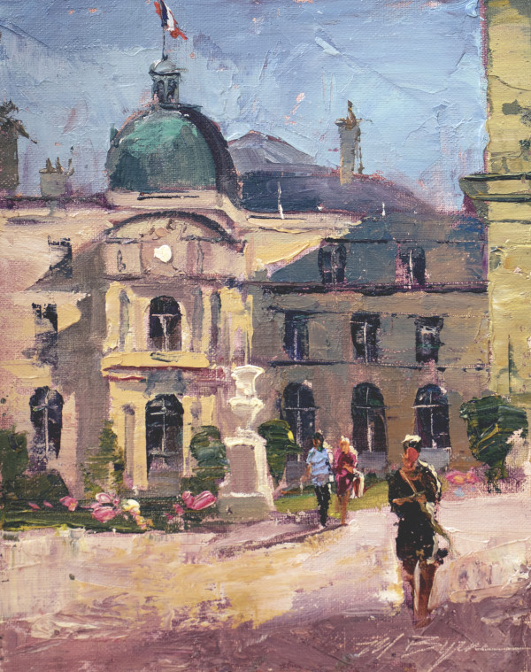 Luxembourg Gardens Stroll by MICHELE BYRNE
