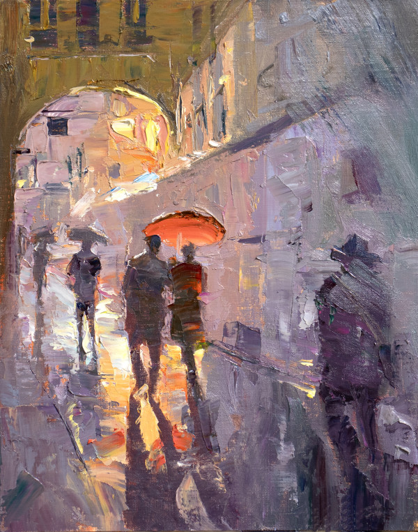 Paris Rain by MICHELE BYRNE