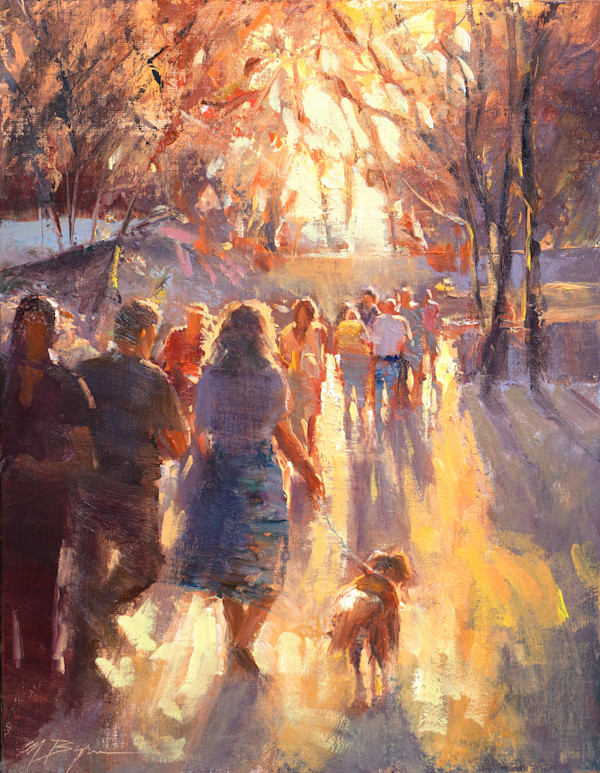 Sunset Walk by MICHELE BYRNE, Image 1.
