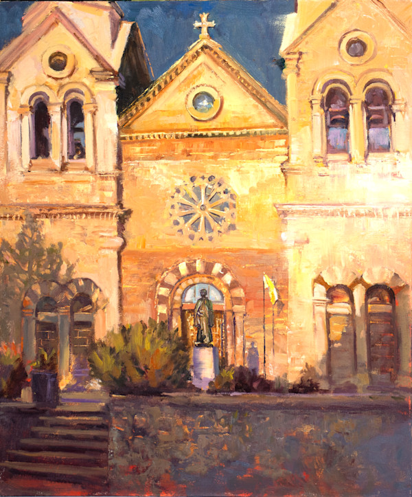 St. Frances Evening Glow by MICHELE BYRNE