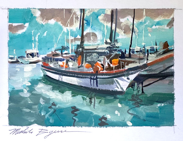Harbour Days - Study by MICHELE BYRNE, Image 1.