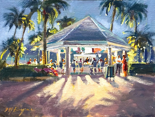 Cabana Nights/Ocean Reef Pool by MICHELE BYRNE, Image 1.